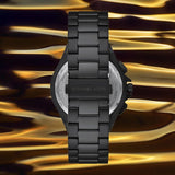  Shop Authentic Michael Kors Lennox Chronograph Black Dial Black Steel Strap Watch For Men - MK8941 - Luxxuri