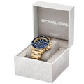  Shop Authentic Michael Kors Everest Chronograph Blue Dial Two Tone Steel Strap Watch For Men - MK8978 - Luxxuri