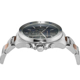  Shop Authentic Michael Kors Brecken Chronograph Blue Dial Two Tone Steel Strap Watch For Men - MK9065 - Luxxuri