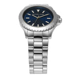  Shop Authentic Michael Kors Everest Three-Hand Blue Dial Silver Steel Strap Watch For Men - MK9079 - Luxxuri