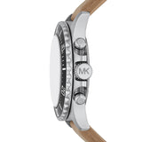  Shop Authentic Michael Kors Everest Analog White Dial Brown Leather Strap Watch For Men - MK9092 - Luxxuri