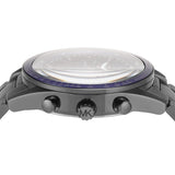  Shop Authentic Michael Kors Accelerator Chronograph Blue Dial Grey Steel Strap Watch For Men - MK9111 - Luxxuri