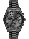  Shop Authentic Michael Kors Lexington Chronograph Black Dial Black Steel Strap Watch for Men - MK9154 - Luxxuri