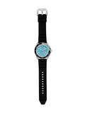  Shop Authentic Michael Kors Maritime Three Hand Blue Dial Black Silicone Strap Watch for Men - MK9167 - Luxxuri