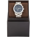  Shop Authentic Michael Kors Hunger Stop 100 Series Navy Blue Dial Silver Steel Strap Watch for Women - MK5814 - Luxxuri
