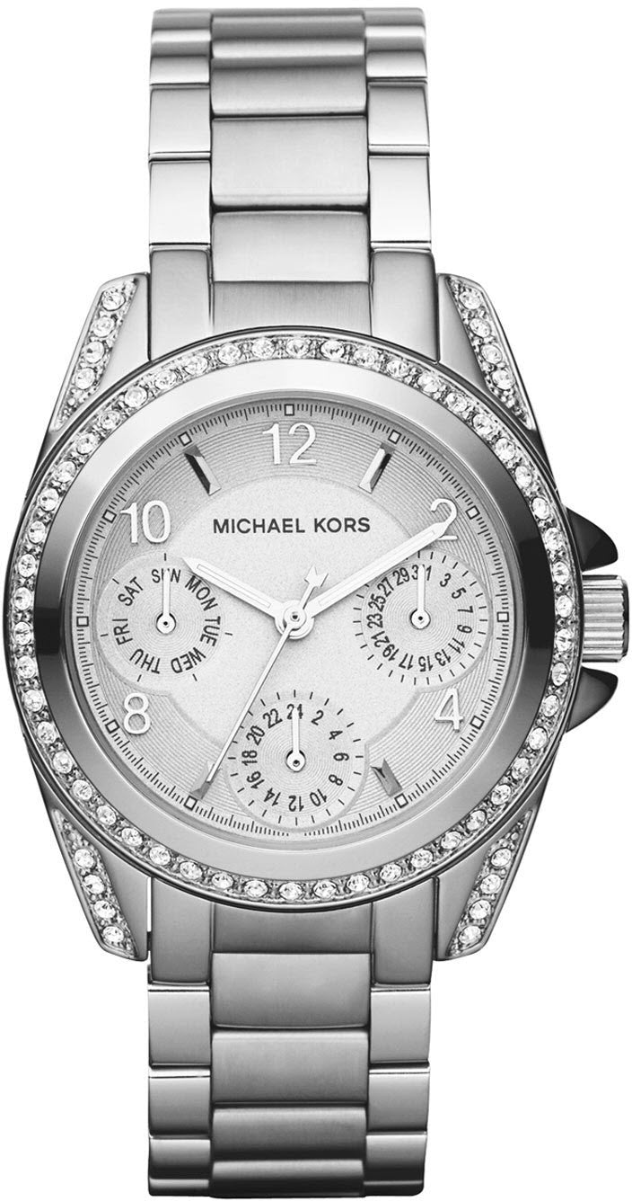  Shop Authentic Michael Kors Blair Silver Dial SIlver Steel Strap Watch for Women - MK5612 - Luxxuri