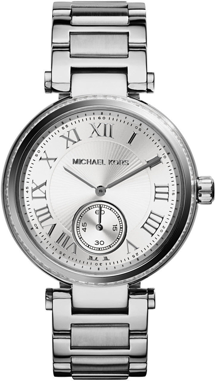  Shop Authentic Michael Kors Skylar Silver Dial Silver Steel Strap Watch for Women - MK5866 - Luxxuri
