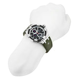  Shop Authentic Maurice Lacroix Aikon Chronograph Black Dial Green Leather Strap Watch for Men - AI1018-PVB21-330-1 - Luxxuri