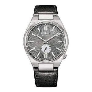  Shop Authentic Citizen Tsuyosa Automatic Grey Dial Black Leather Strap Watch for Men - NK5010-01H - Luxxuri