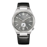  Shop Authentic Citizen Tsuyosa Automatic Grey Dial Black Leather Strap Watch for Men - NK5010-01H - Luxxuri