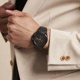  Shop Authentic Hugo Boss Steer Analog Black Dial  Black Steel Strap Watch For Men - 1514068 - Luxxuri