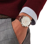  Shop Authentic Hugo Boss Jet Chronograph Quartz Silver Dial Brown Leather Strap Watch For Men - HB1513280 - Luxxuri