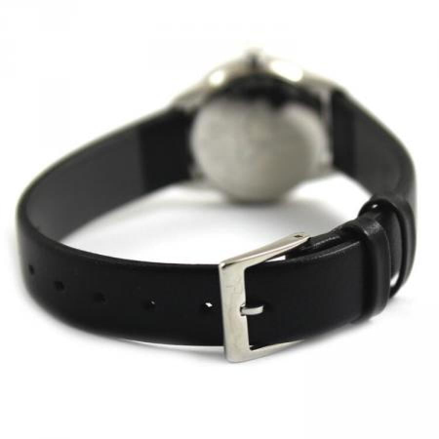  Shop Authentic Calvin Klein Minimal Black Dial Black Leather Strap Watch for Women - K3M231CS - Luxxuri