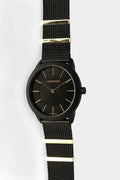  Shop Authentic Calvin Klein Minimal Black Dial Black Steel Strap Watch For Men - K3M524Z1 - Luxxuri