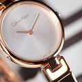  Shop Authentic Calvin Klein Authentic White Dial Rose Gold Steel Strap Watch for Women - K8G23646 - Luxxuri