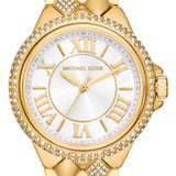  Shop Authentic Michael Kors Camile Analog White Dial Gold Steel Strap Watch for Women - MK4801 - Luxxuri