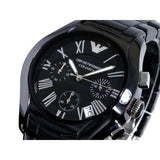  Shop Authentic Emporio Armani Black Ceramic Dial Ceramic Strap Watch For Women - AR1401 - Luxxuri