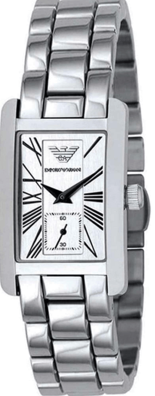  Shop Authentic Emporio Armani White Dial Silver Stainless Steel Watch For Women - AR0146 - Luxxuri