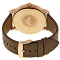  Shop Authentic Emporio Armani Luigi Classic Brown Dial Brown Leather Strap Watch For Men - AR2503 - Luxxuri