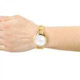  Shop Authentic Calvin Klein Drift Silver Dial Gold Steel Strap Watch for Women - K6S2N516 - Luxxuri