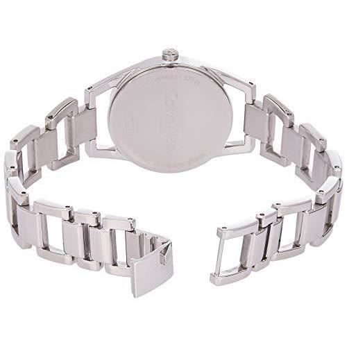  Shop Authentic Calvin Klein Dainty Silver Dial Silver Steel Strap Watch for Women - K7L23146 - Luxxuri