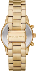 Shop Authentic Michael Kors Ritz Chronograph Gold Dial Gold Steel Strap Watch For Women - MK7310 - Luxxuri