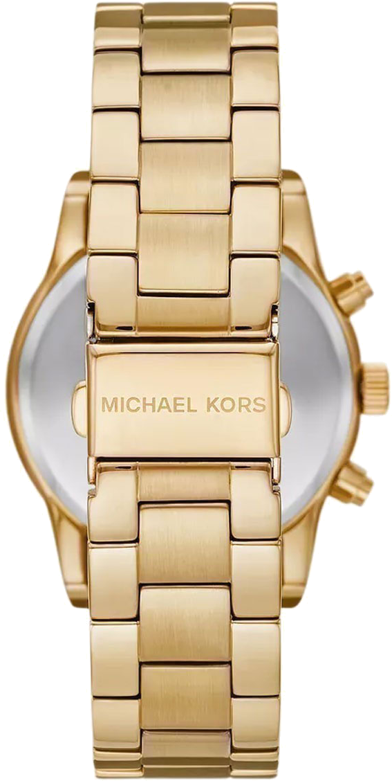  Shop Authentic Michael Kors Ritz Chronograph Gold Dial Gold Steel Strap Watch For Women - MK7310 - Luxxuri