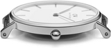  Shop Authentic Daniel Wellington Classic Petite St Mawes White Dial Brown Leather Strap Watch For Women - DW00100187 - Luxxuri