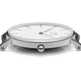  Shop Authentic Daniel Wellington Classic Petite St Mawes White Dial Brown Leather Strap Watch For Women - DW00100187 - Luxxuri