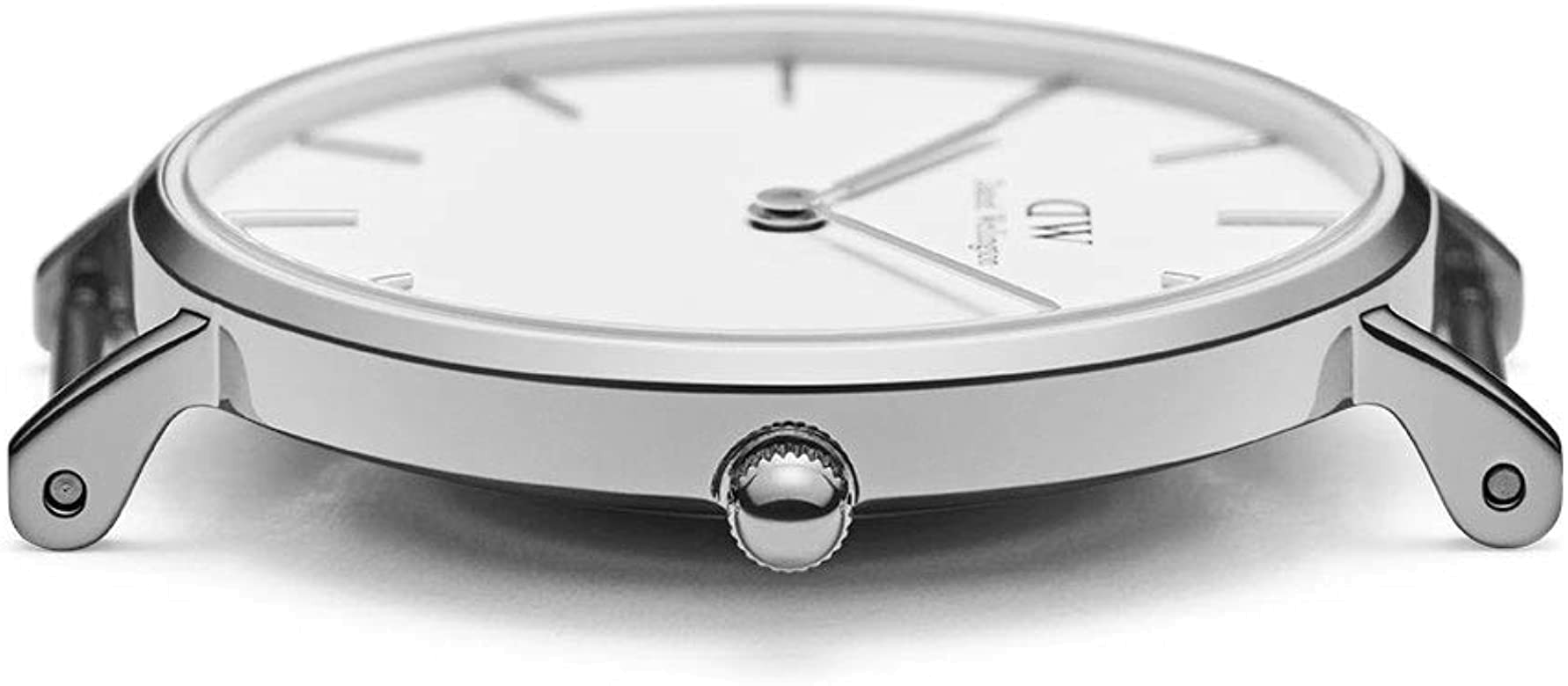  Shop Authentic Daniel Wellington Classic Reading White Dial Black Leather Strap Watch For Men - DW00100028 - Luxxuri