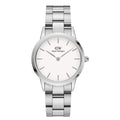  Shop Authentic Daniel Wellington Iconic Link White Dial Silver Steel Strap Watch For Women - DW00100205 - Luxxuri