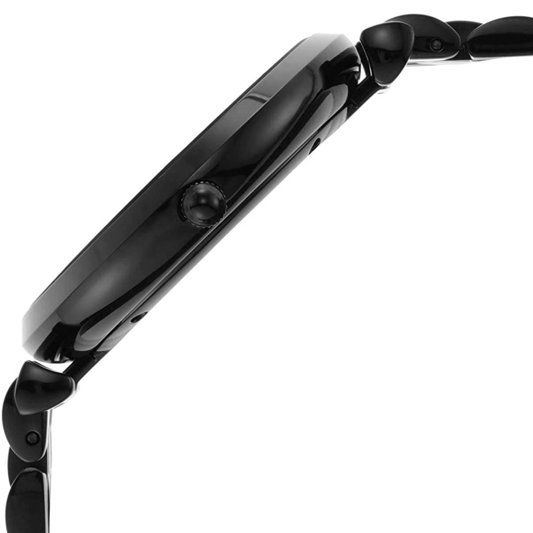  Shop Authentic Emporio Armani Gianni T Bar Analog Black Dial Black Steel Strap Watch For Men - AR11299 - Luxxuri