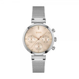  Shop Authentic Hugo Boss Flawless Pink Dial Silver Mesh Bracelet Watch for Women - 1502625 - Luxxuri