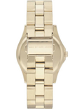 Shop Authentic Marc Jacobs Blade Gold Dial Gold Steel Strap Watch for Women - MBM3126 - Luxxuri