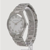  Shop Authentic Michael Kors Lennox Three Hand Silver Dial Silver Steel Strap Watch For Women - MK7393 - Luxxuri