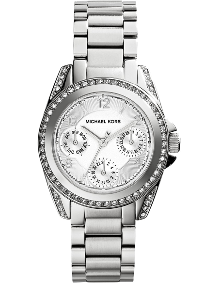  Shop Authentic Michael Kors Blair Silver Dial SIlver Steel Strap Watch for Women - MK5612 - Luxxuri
