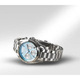  Shop Authentic Michael Kors Bradshaw Chronograph Blue Dial Silver Steel Strap Watch For Women - MK6098 - Luxxuri