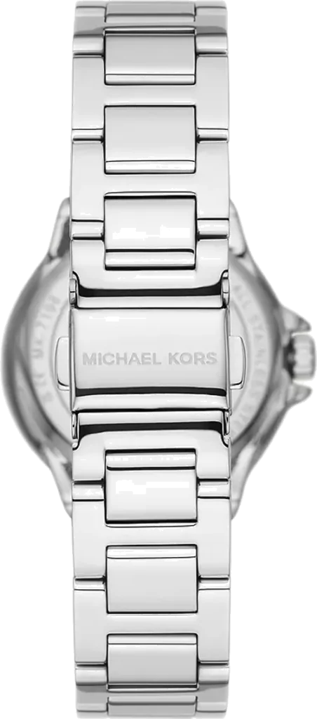 Michael Kors Camille Chronograph White Dial Silver Steel Strap Watch For Women - MK7198
