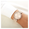 Michael Kors Darci Rose Gold Dial Rose Gold Steel Strap Watch for Women - MK3431