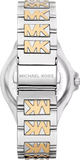  Shop Authentic Michael Kors Lennox Three Hand Silver Dial Two Tone Steel Strap Watch For Women - MK7338 - Luxxuri