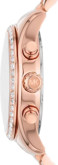  Shop Authentic Michael Kors Lexington Chronograph Rose Gold Dial Rose Gold Steel Strap Watch for Women - MK7242 - Luxxuri