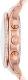  Shop Authentic Michael Kors Lexington Chronograph Rose Gold Dial Rose Gold Steel Strap Watch for Women - MK7242 - Luxxuri