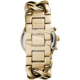  Shop Authentic Michael Kors Runway Twist Gold Dial Gold Stainless Steel Strap Watch for Women - MK3131 - Luxxuri