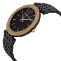 Michael Kors Darci Black Dial Black Steel Strap Watch for Women - MK3322