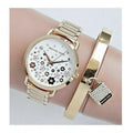  Shop Authentic Michael Kors Portia Quartz White Dial Gold Steel Strap Watch for Women - MK3840 - Luxxuri