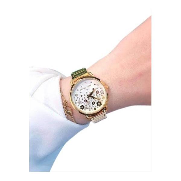  Shop Authentic Michael Kors Portia Quartz White Dial Gold Steel Strap Watch for Women - MK3840 - Luxxuri