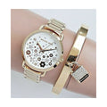  Shop Authentic Michael Kors Portia Quartz White Dial Gold Steel Strap Watch for Women - MK3840 - Luxxuri