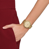  Shop Authentic Michael Kors Parker Gold Dial Gold Steel Strap Watch for Women - MK5354 - Luxxuri