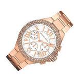  Shop Authentic Michael Kors Camille Chronograph White Dial Rose Gold Steel Strap Watch for Women - MK5636 - Luxxuri