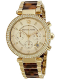  Shop Authentic Michael Kors Parker Gold Dial Two Tone Steel Strap Watch for Women - MK5688 - Luxxuri